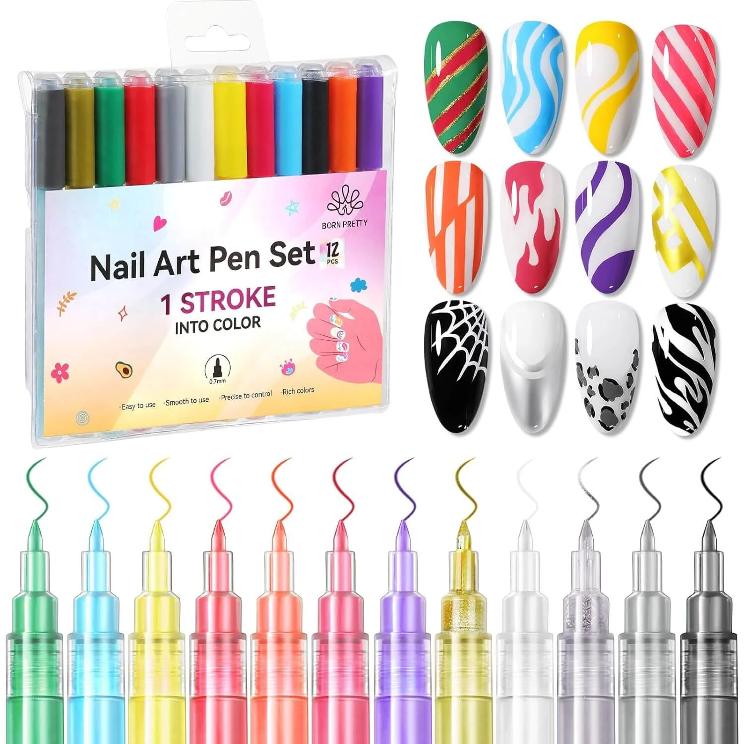 Nail Arts Pen Set - Image 8