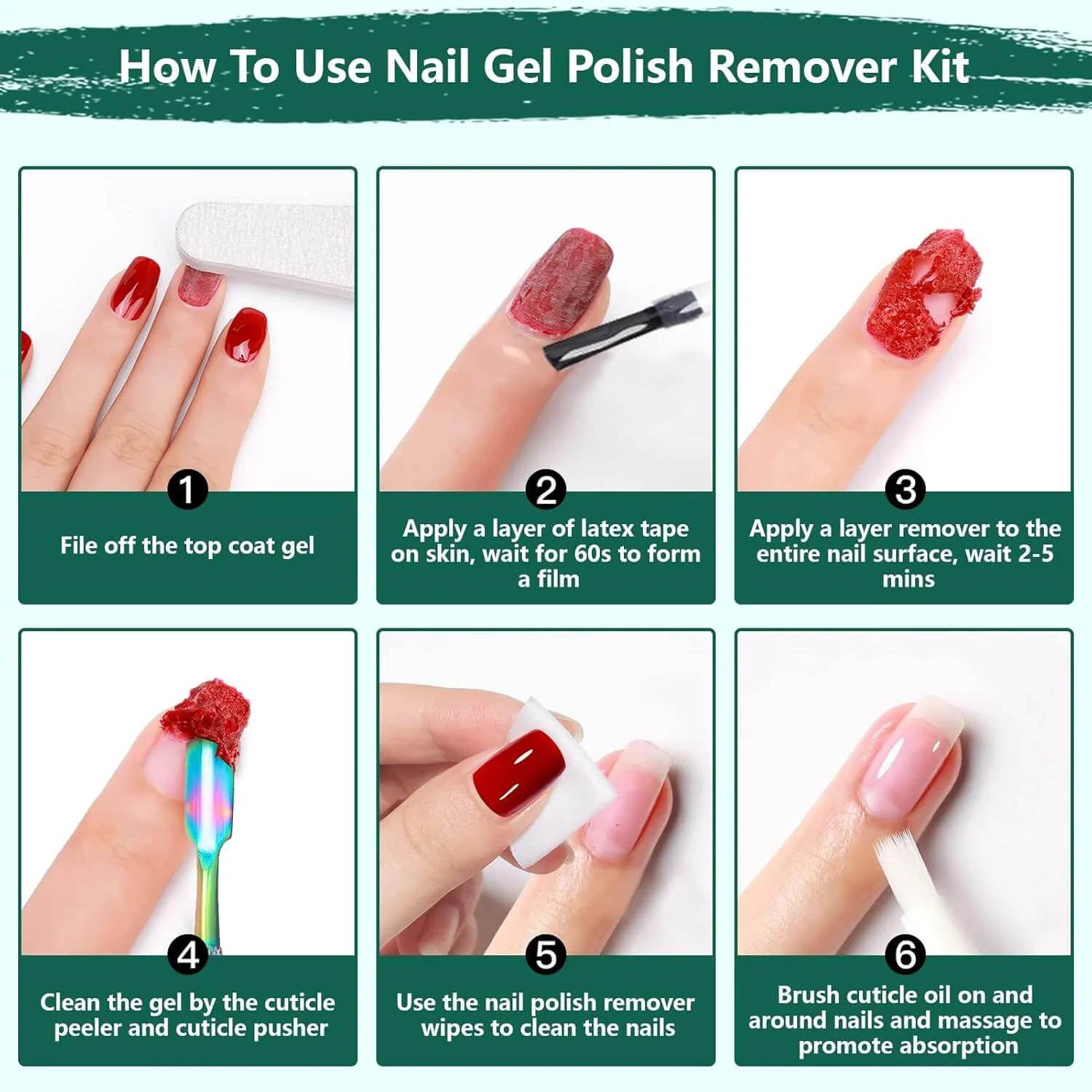 Nail Gel Remover Kit - Image 13