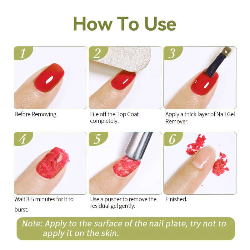Nail Gel Remover - 2Pcs - Image 4