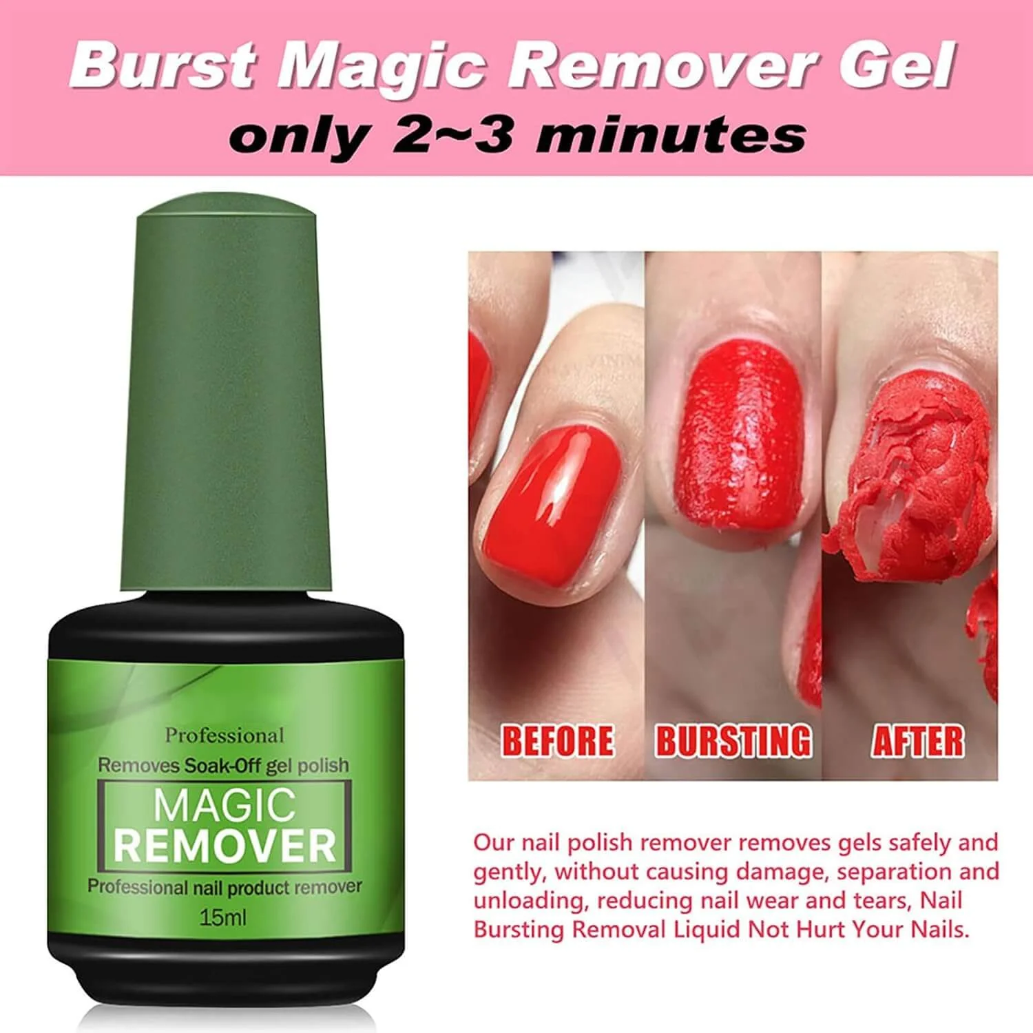 Nail Gel Remover - 2Pcs - Image 7