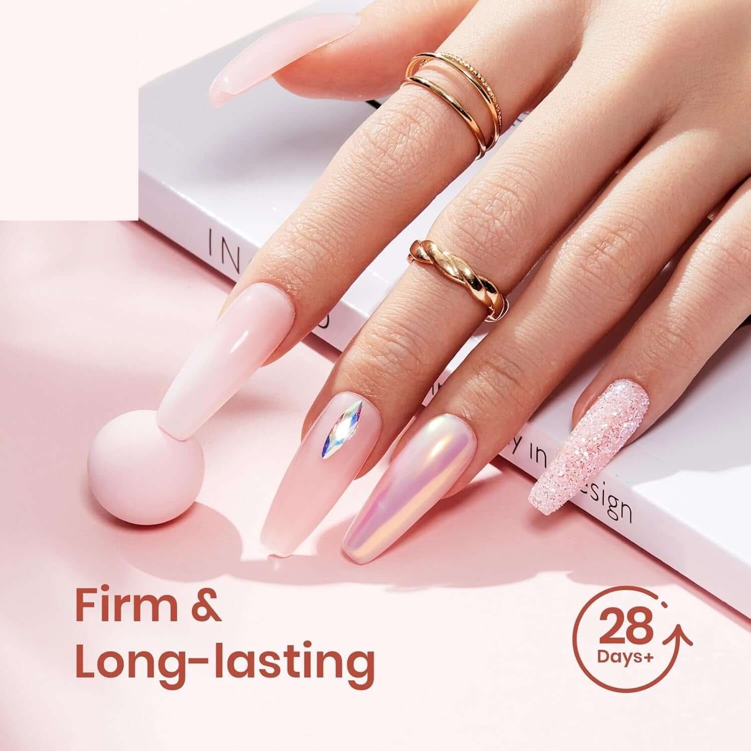 Poly Gel Nail Extension Kit – 6 Colors - Image 9