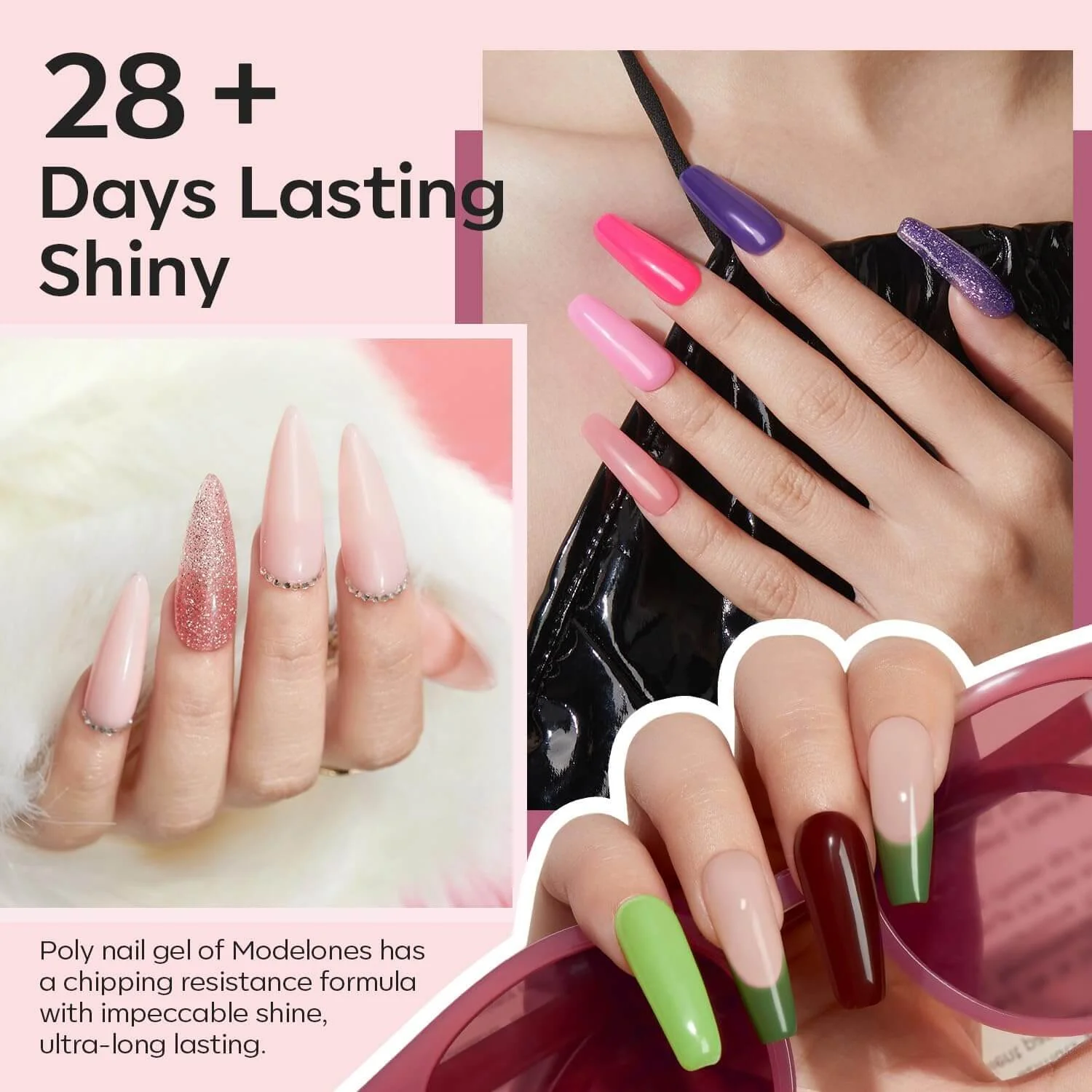 Poly Gel Nail Extension Kit - 32 Colors - Image 13