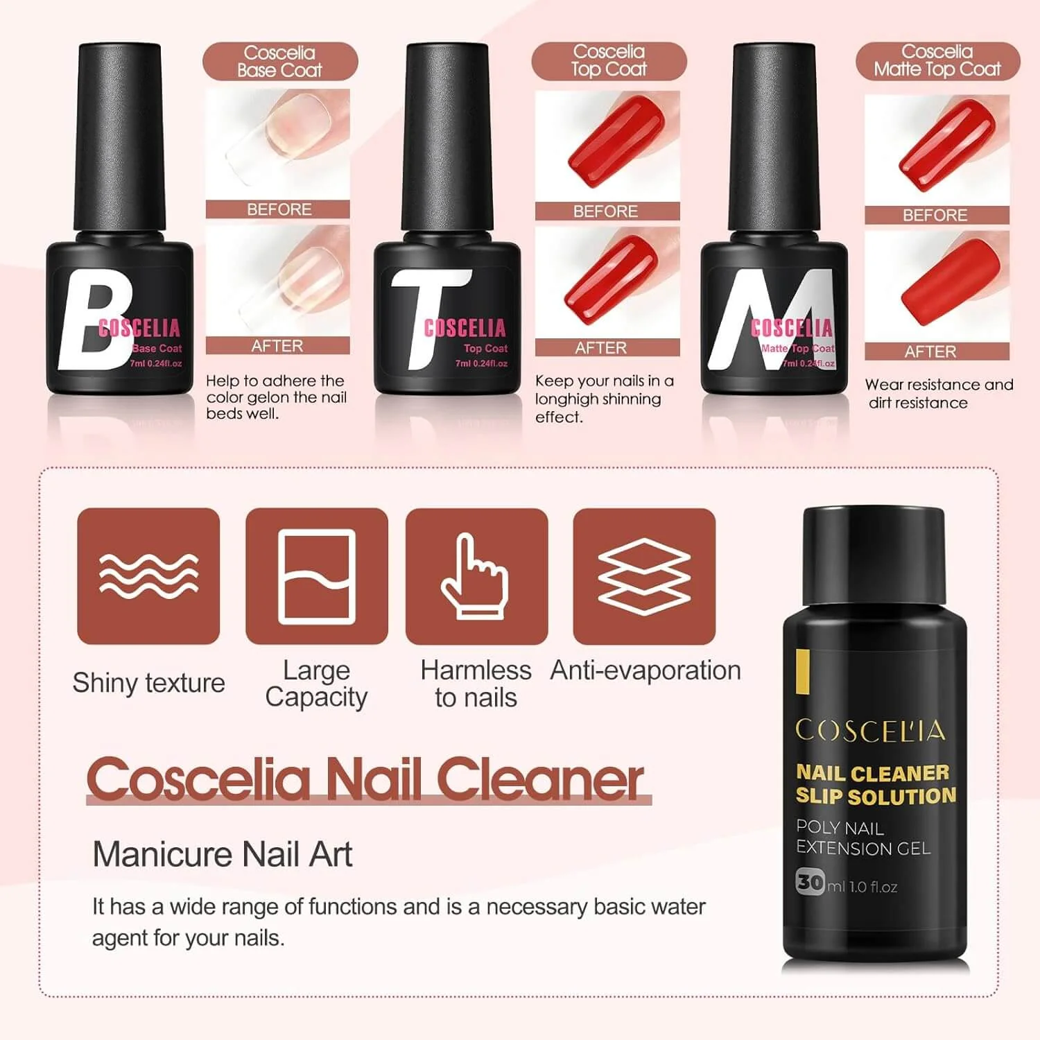 Poly Gel Nail Extension Kit  - 15 Colors - Image 6