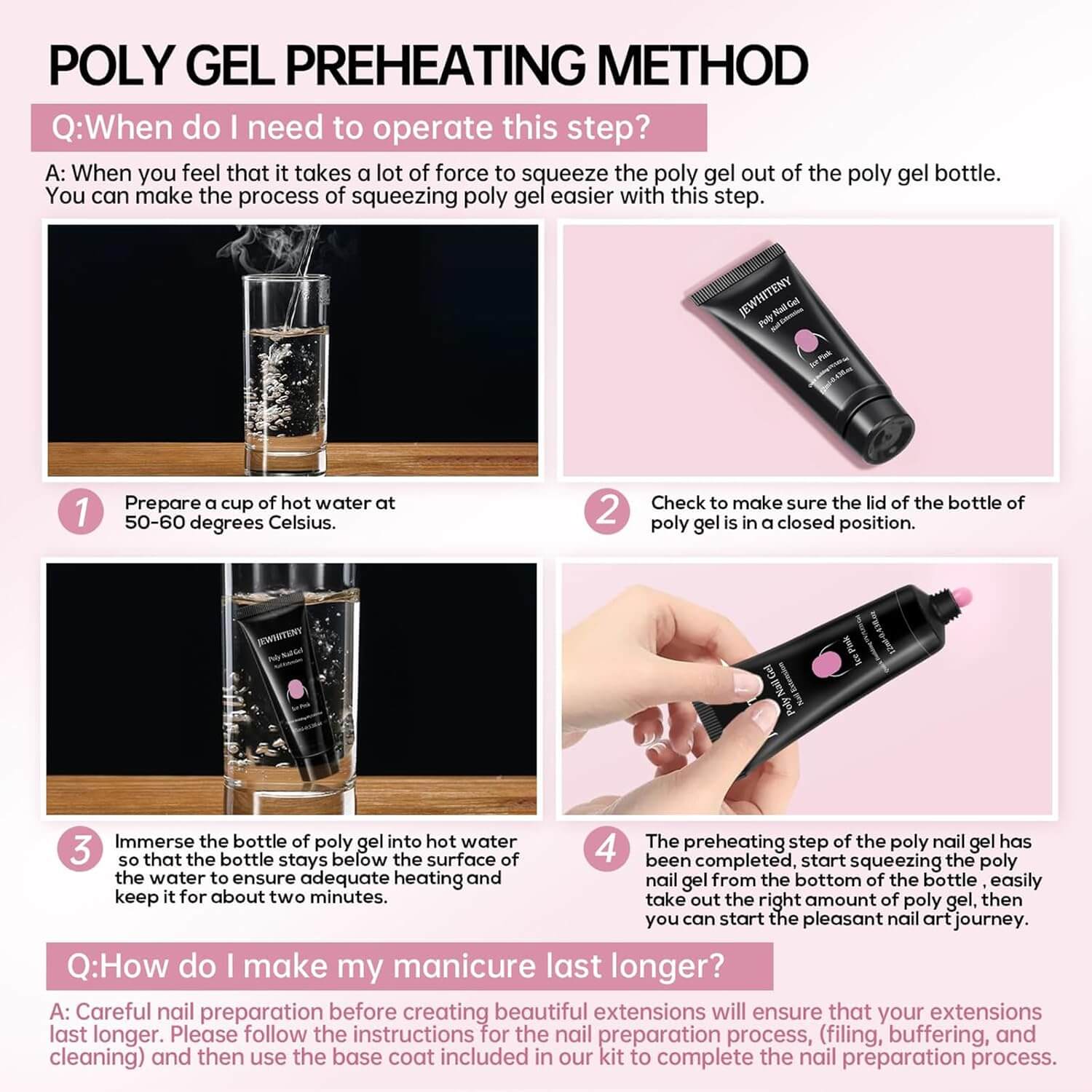 Poly Nail Gel Extension Kit - 14 Colors - Image 9