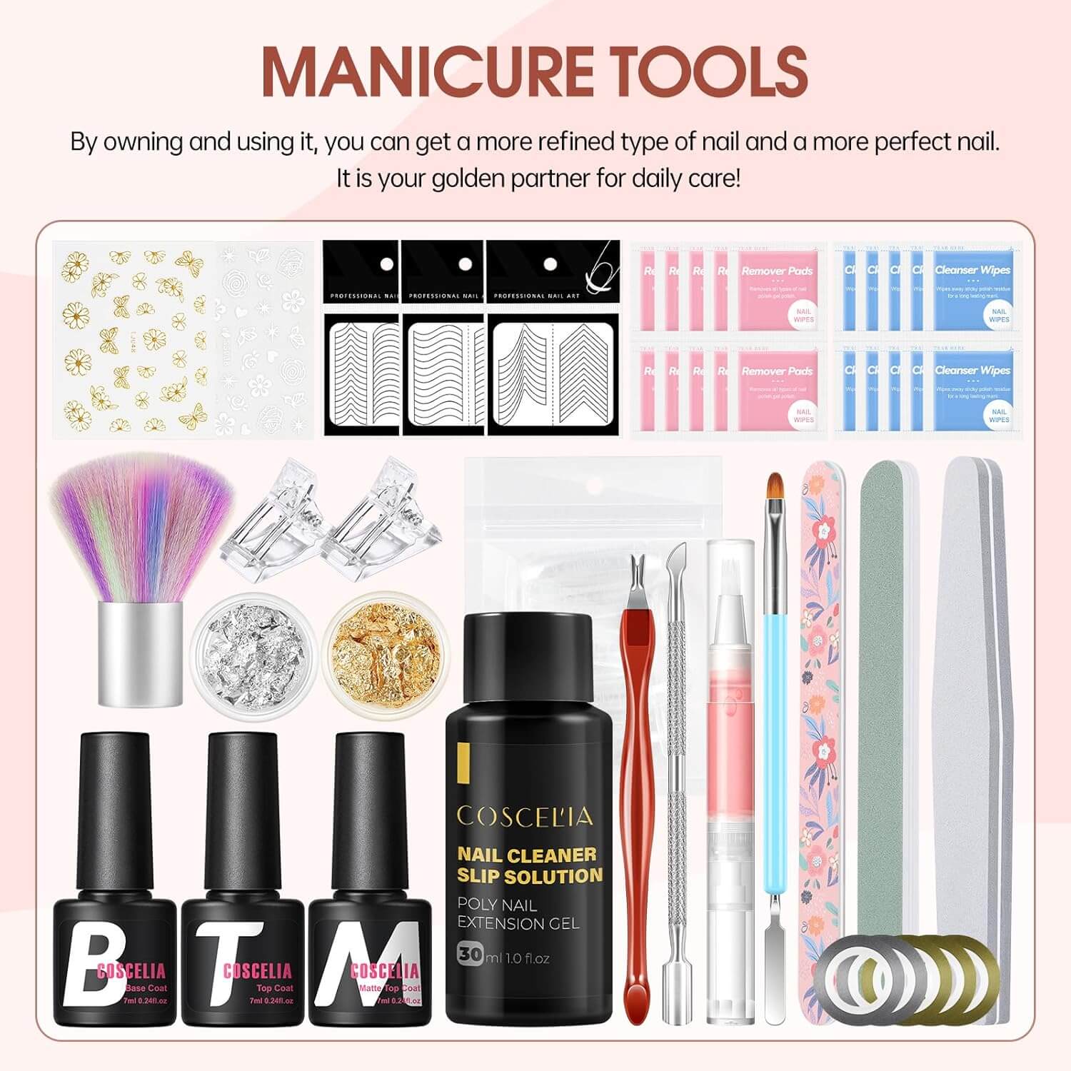 Poly Nail Gel Kit - 8 Colors - Image 11