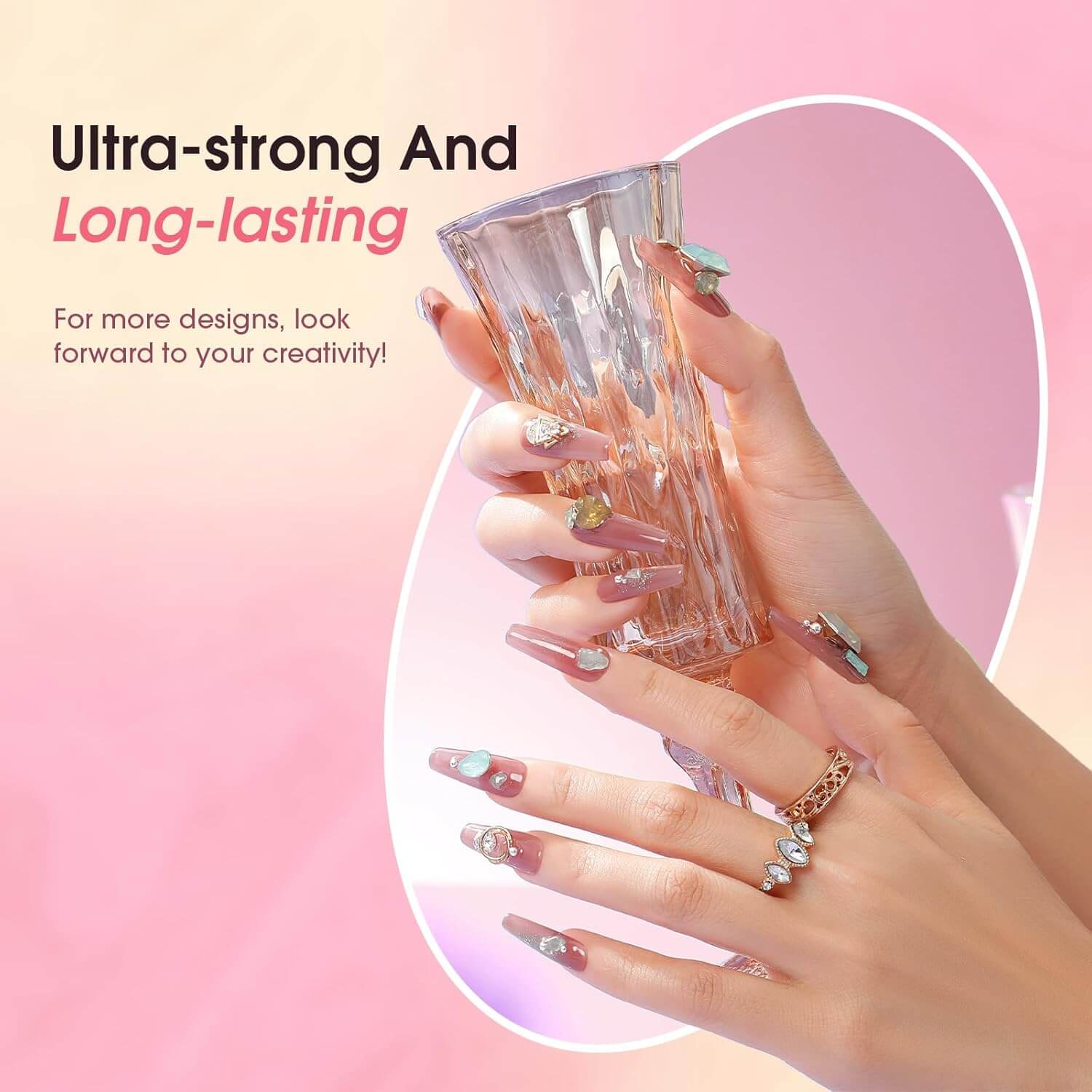 Poly Nail Gel Kit - 8 Colors - Image 8