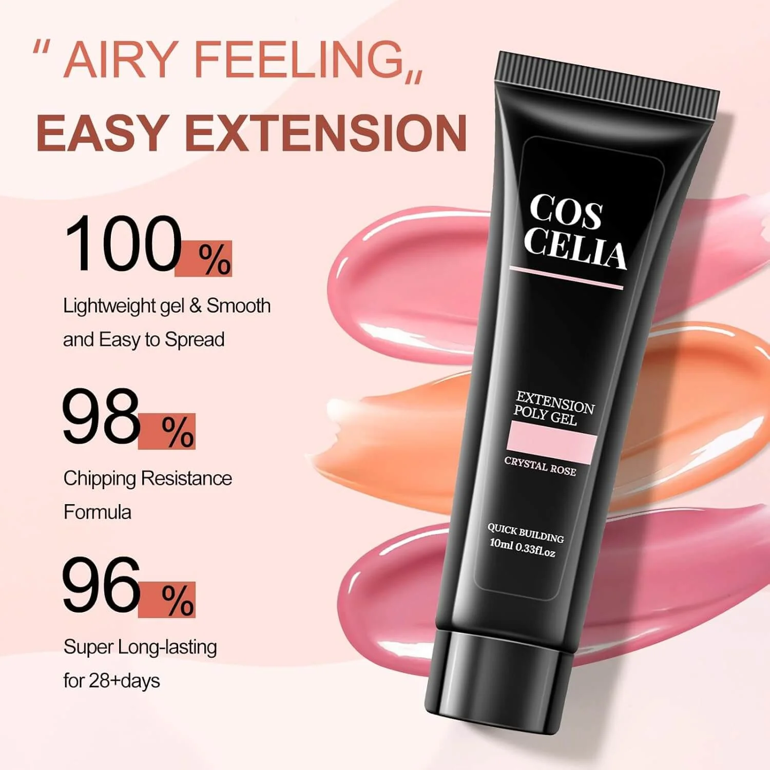 Poly Gel Nail Extension Kit - 6 Colors - Image 3