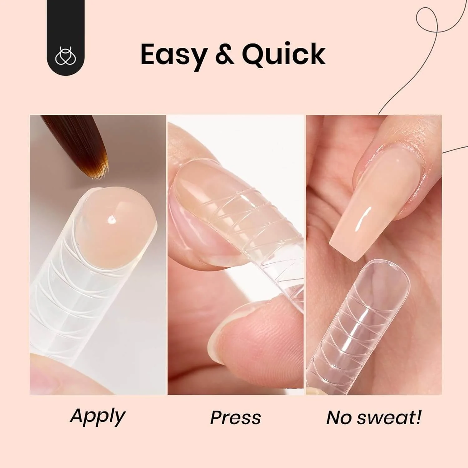 Poly Gel Nail Extension Kit - 6 Colors - Image 8