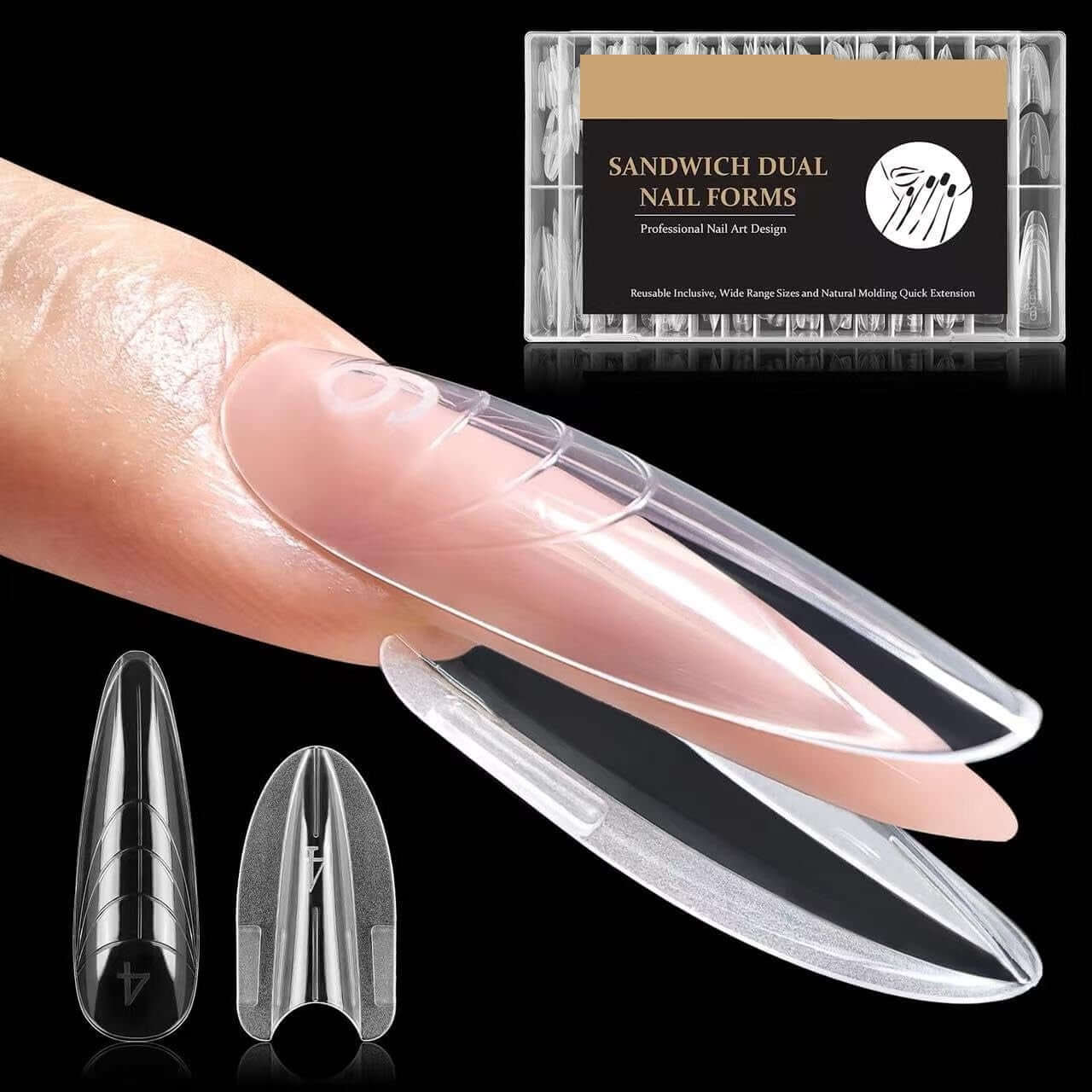 Sandwich Nails Dual Forms - 250 Pcs - Image 8