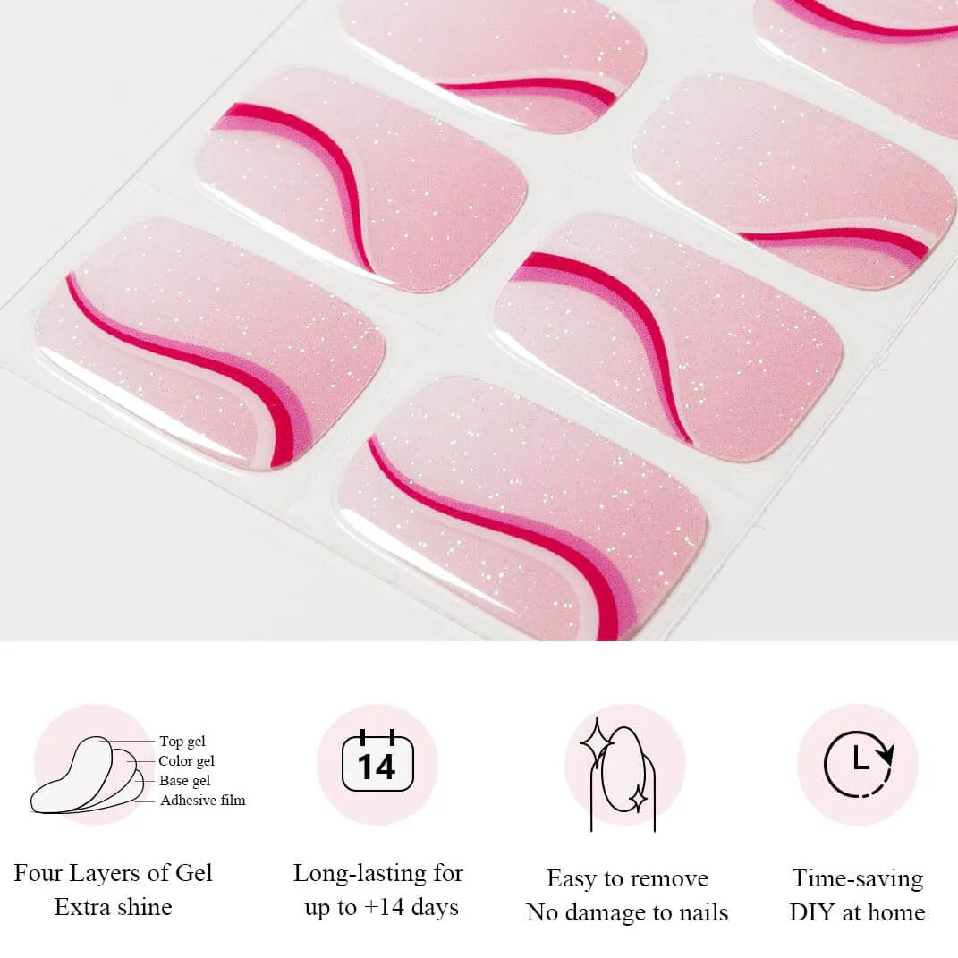 Semi Cured Gel Nail - 20 PCS - Image 12