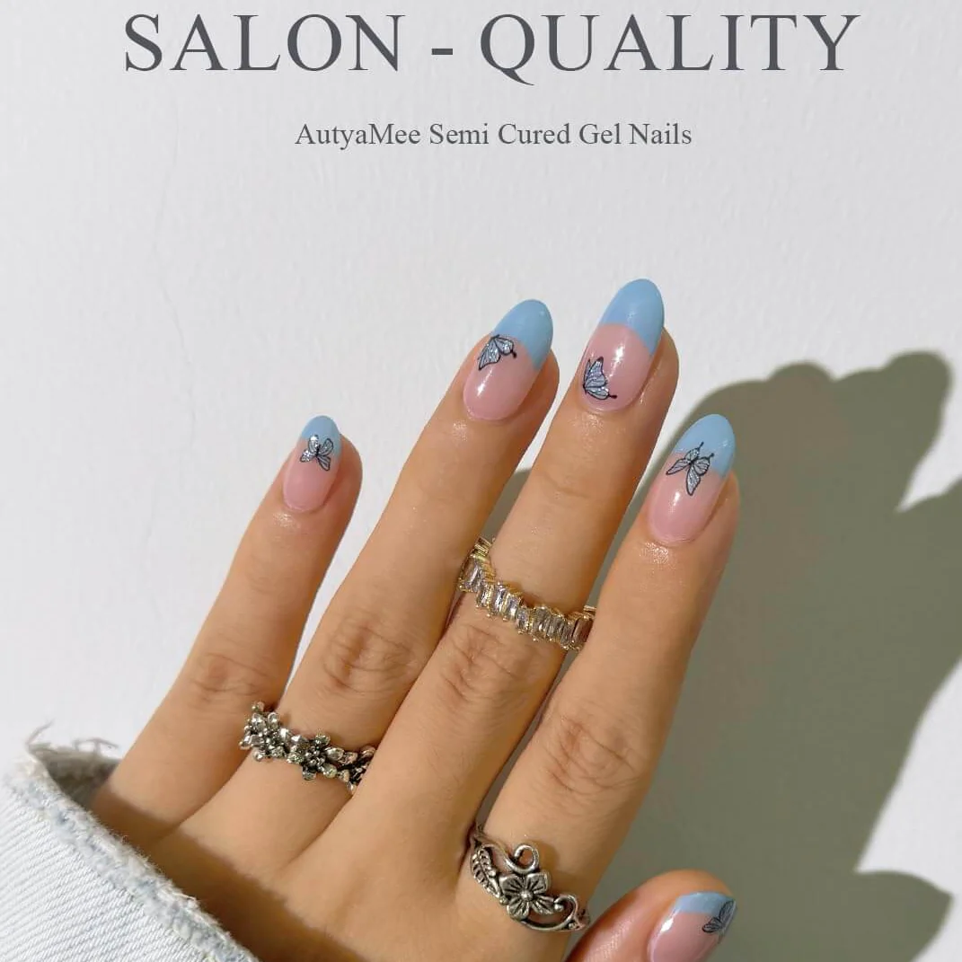Semi Cured Gel Nail - 20 PCS - Image 15