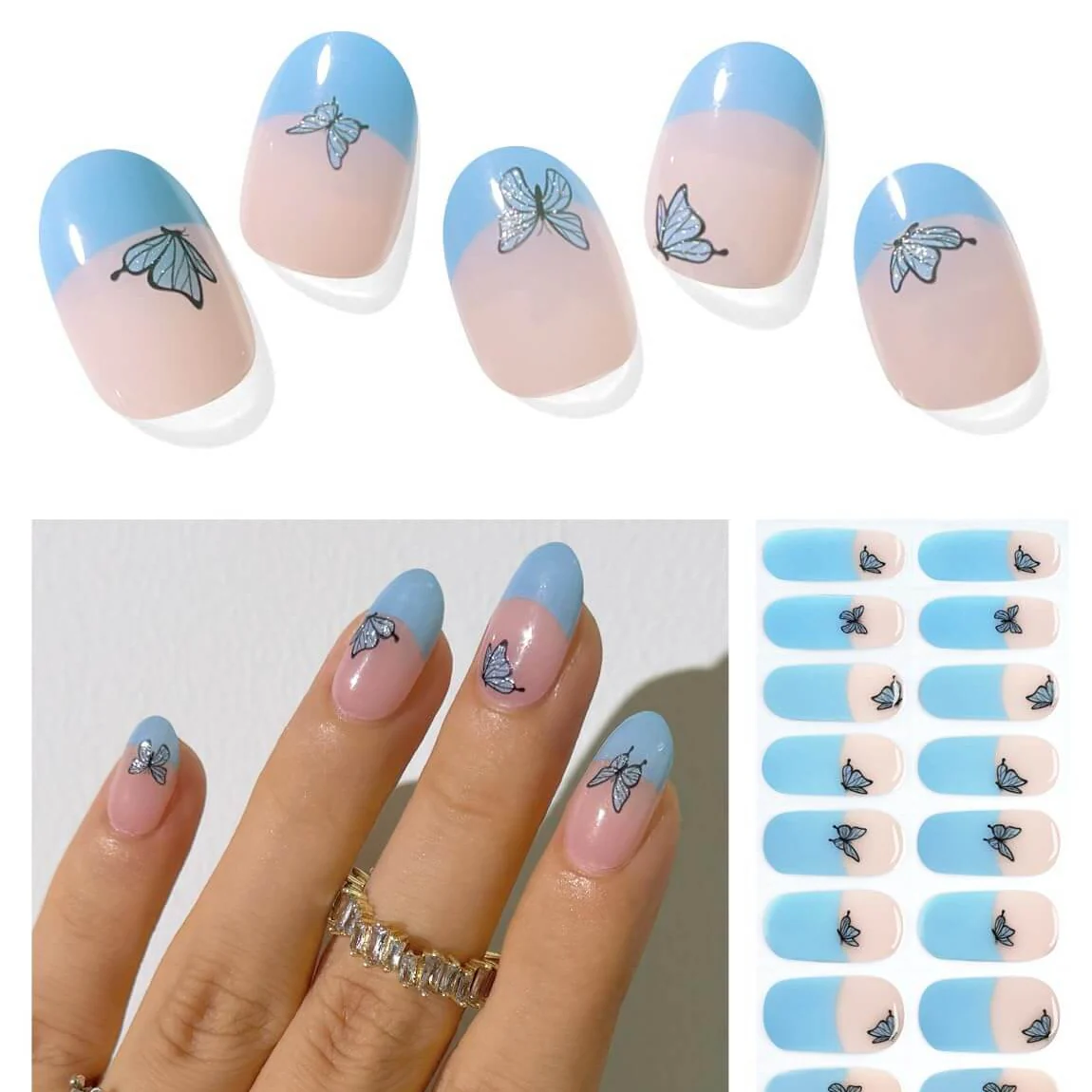 Semi Cured Gel Nail - 20 PCS - Image 9