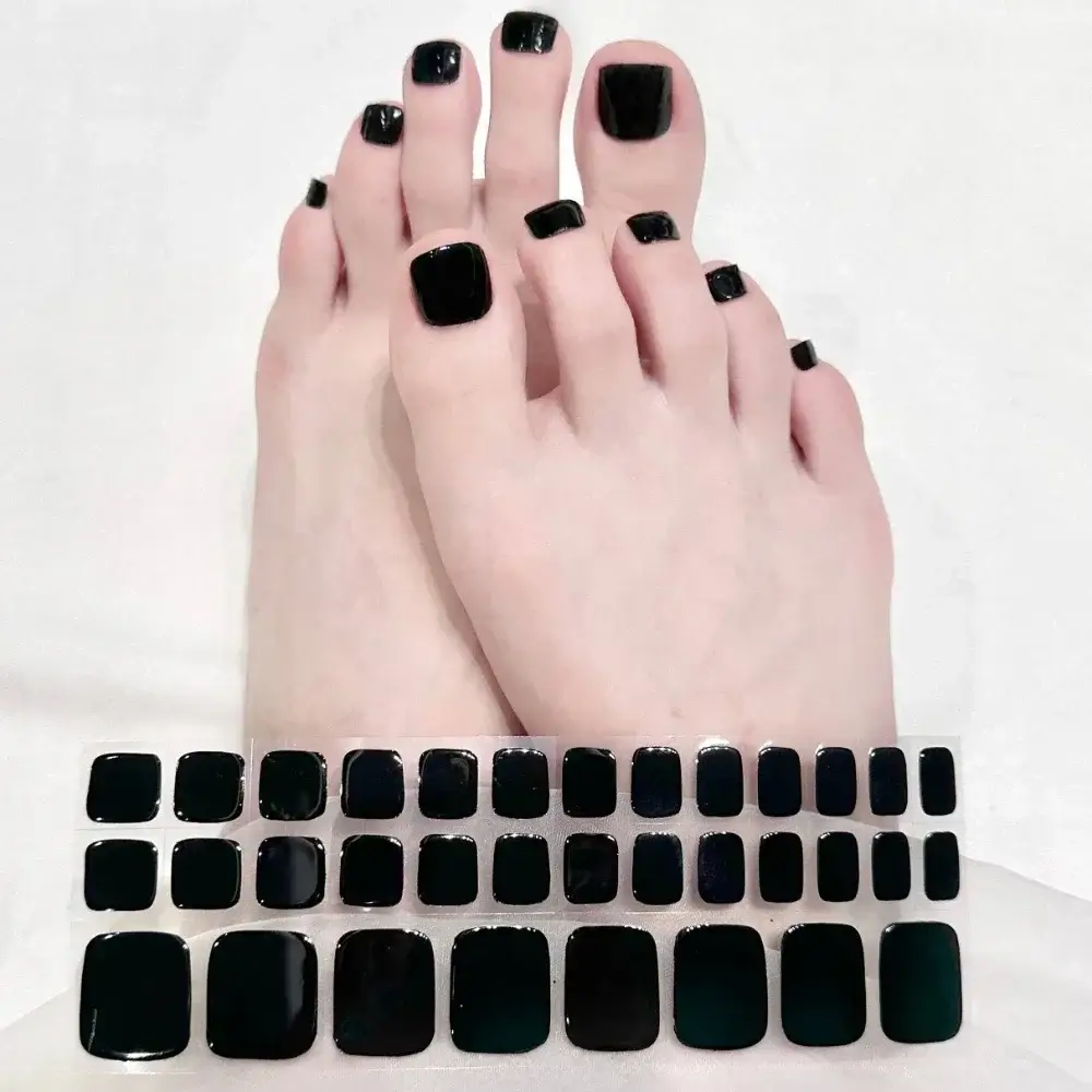 Semi Cured Gel Toe Nail/34 Tips - Image 6