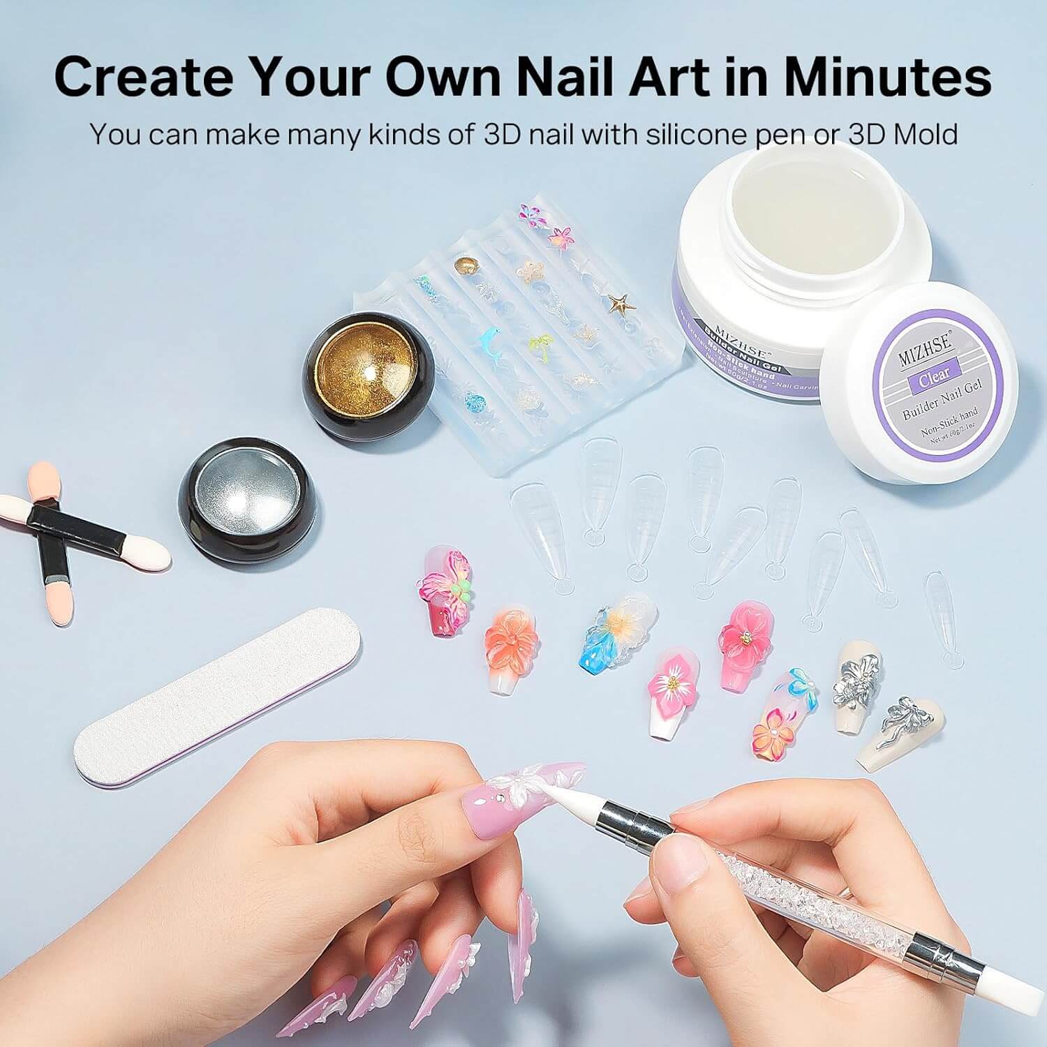 Solid Builder Gel Kit - Image 14