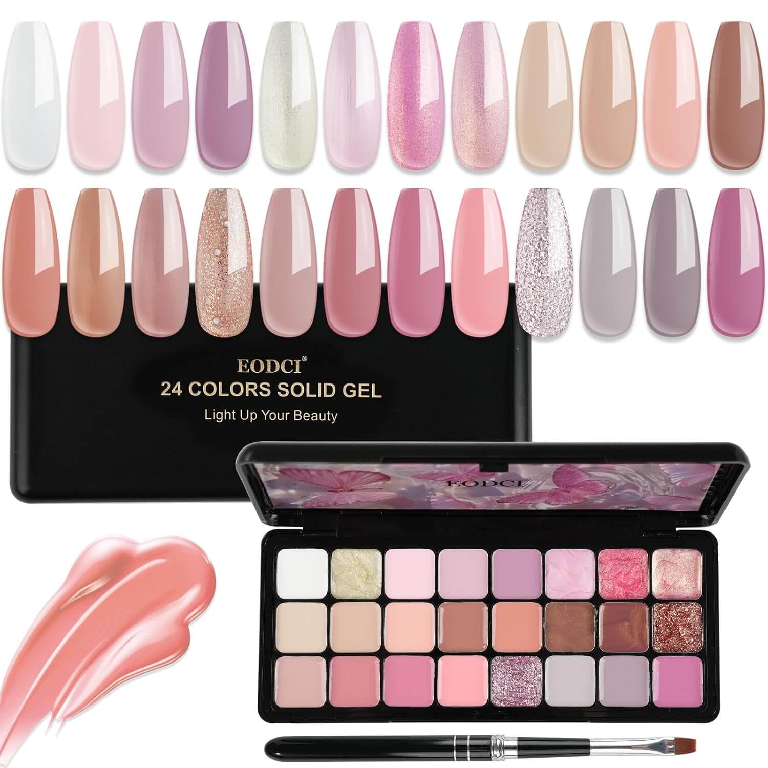 Solid Gel Polish 24 Colors - Image 2
