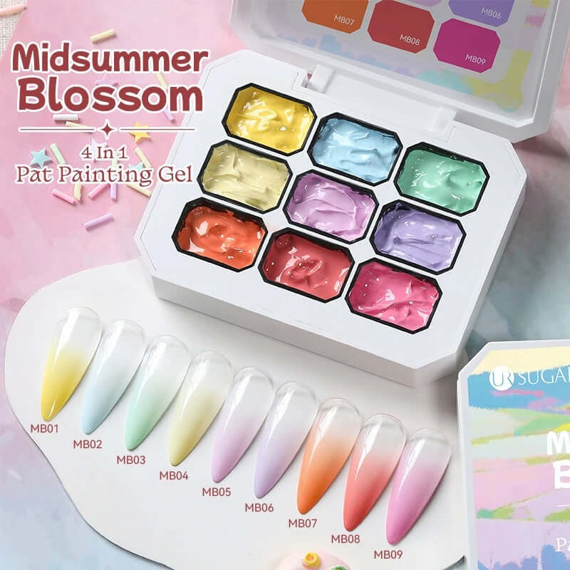 Solid Gel Polish - 9 Colors - Global - Image 3