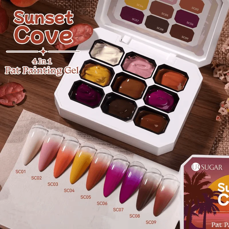 Solid Gel Polish - 9 Colors - Global - Image 5