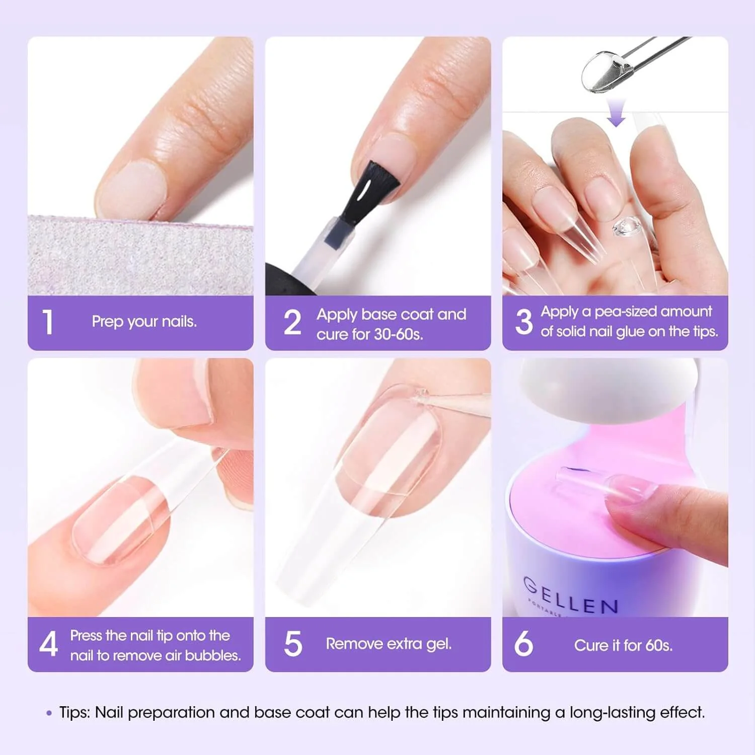 Solid Nail Glue Gel 🇺🇸 Power Bond 🔥 - Image 10