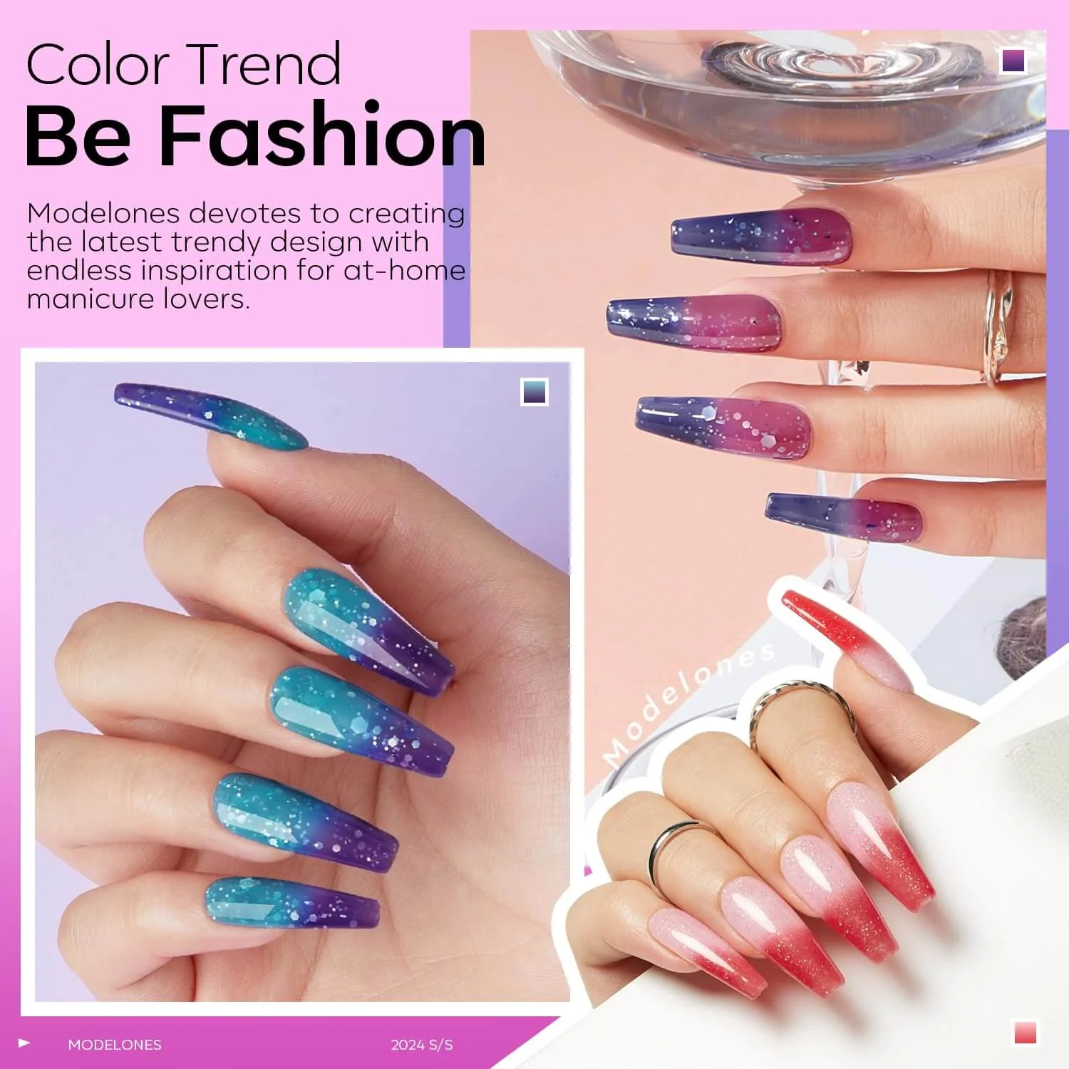 Thermal Gel Nail Polish - 6 Colors - Image 8